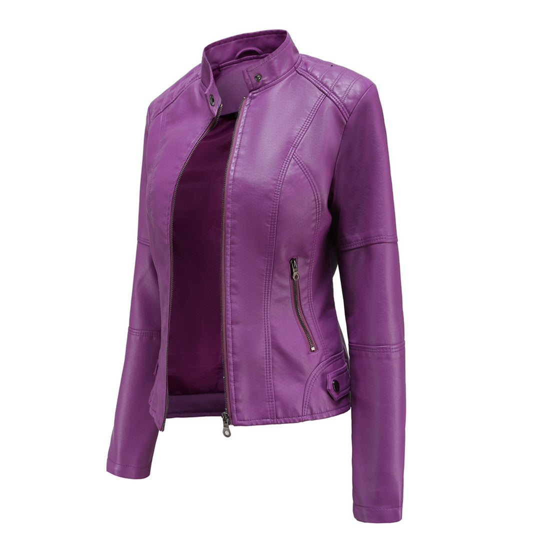 Lederjacke Damen | Tailliert, Strukturiert | Winter 3