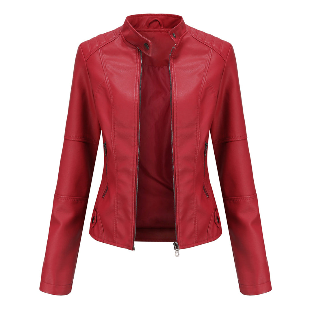 Lederjacke Damen | Tailliert, Strukturiert | Winter 4