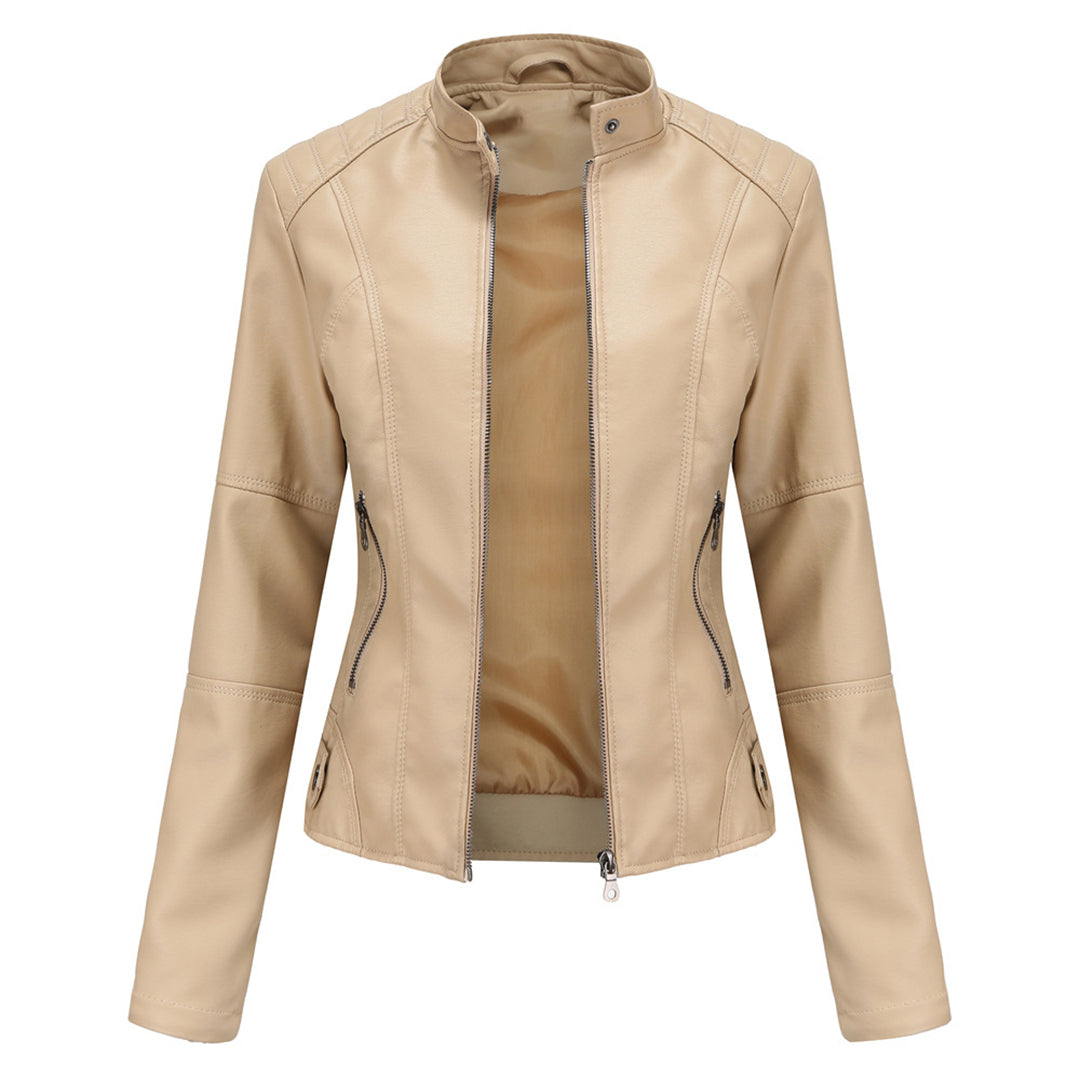 Lederjacke Damen | Tailliert, Strukturiert | Winter 5