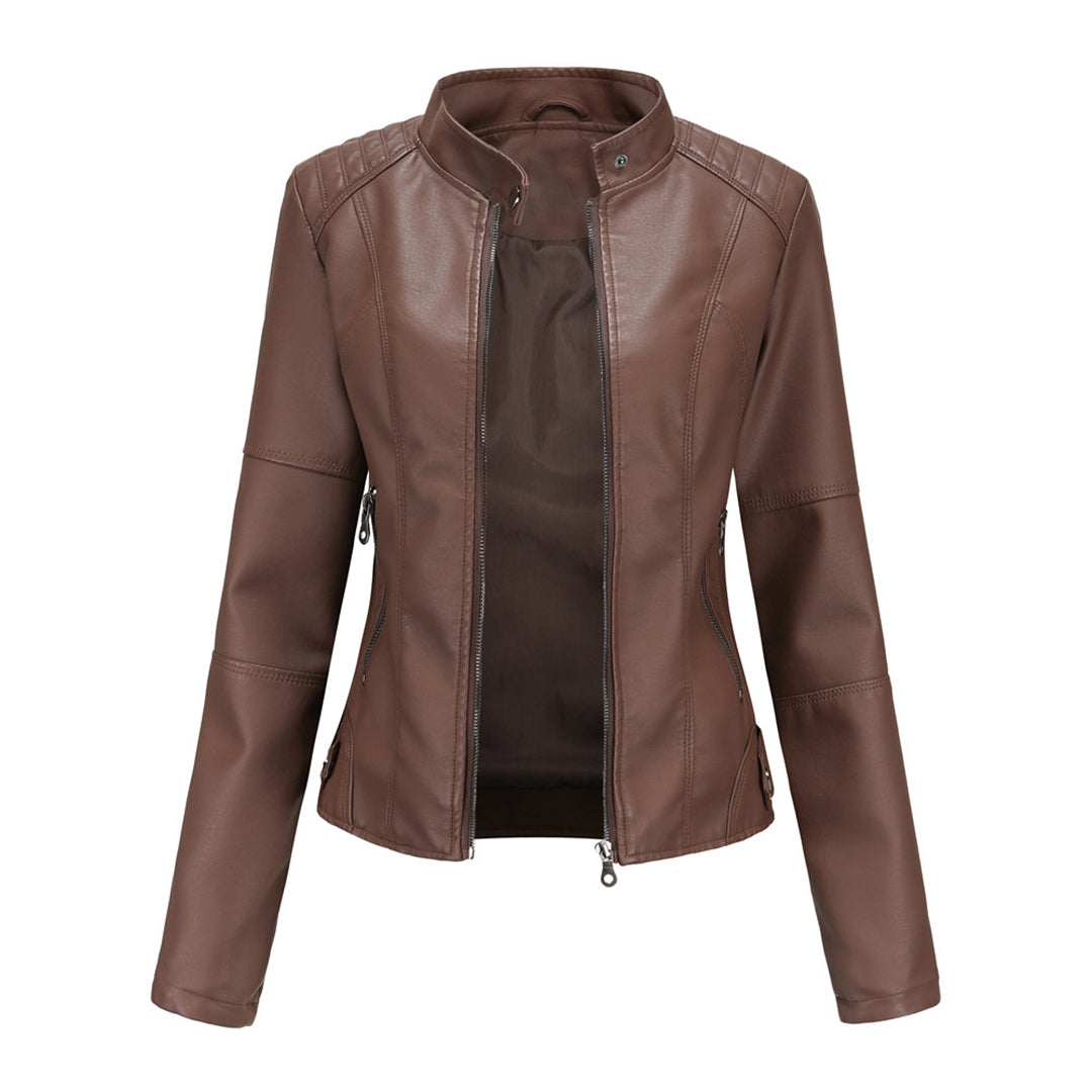 Lederjacke Damen | Tailliert, Strukturiert | Winter 6