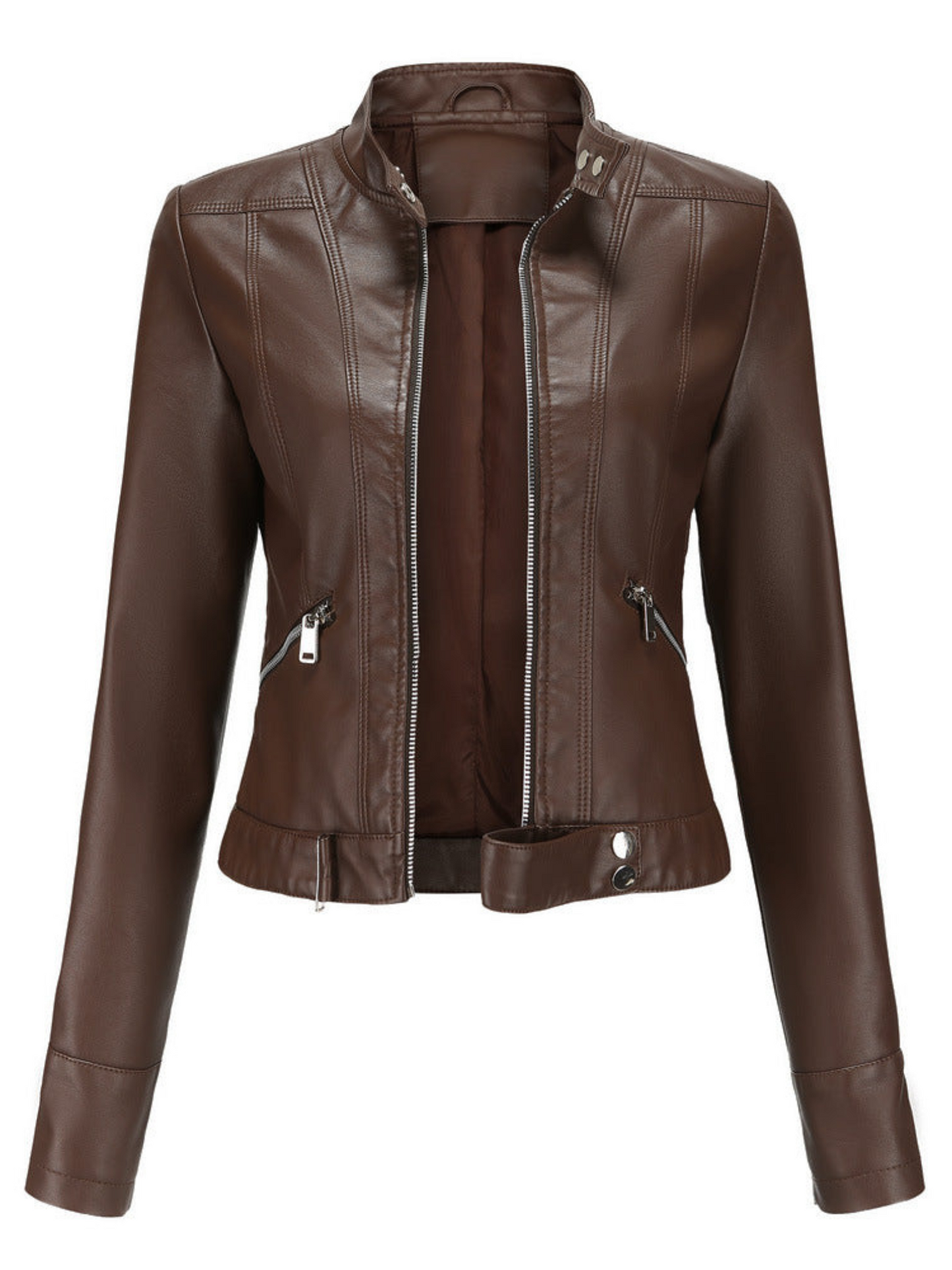Lederjacke für Damen | Taillierte Passform | Winter 2