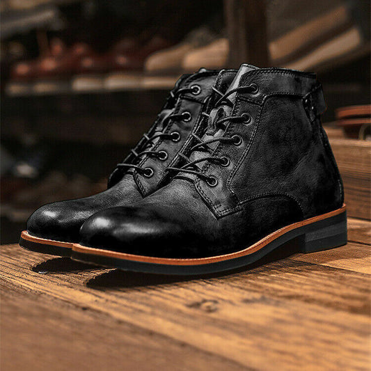 Lederstiefel für Herren | Rutschfest 0