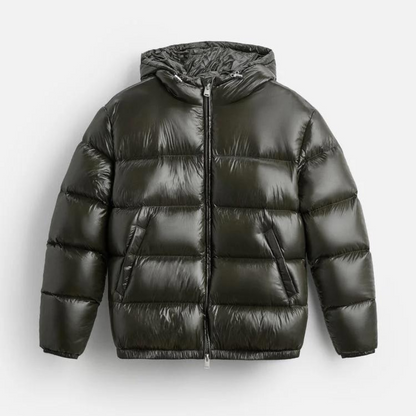 Leichte Daunenjacke für Herren mit Kapuze | Winter 1