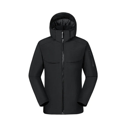 Leichte Softshelljacke für Herren | Kapuze 0