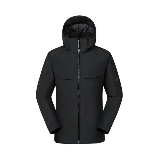 Leichte Softshelljacke für Herren | Kapuze 0