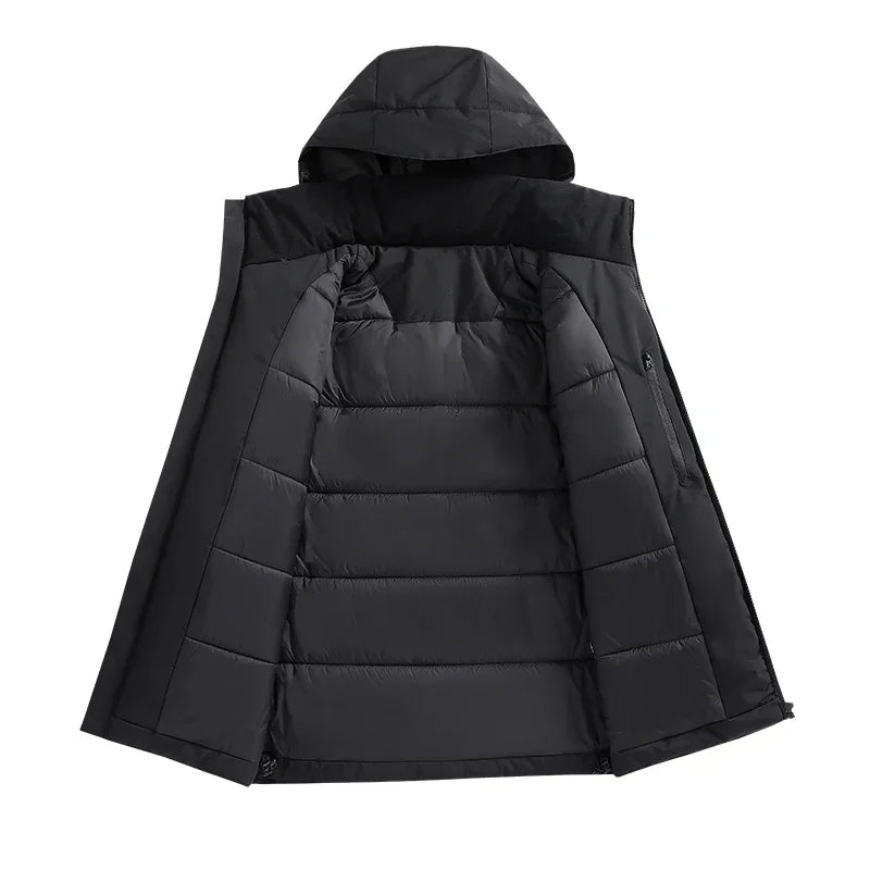 Leichte Softshelljacke für Herren | Kapuze 1