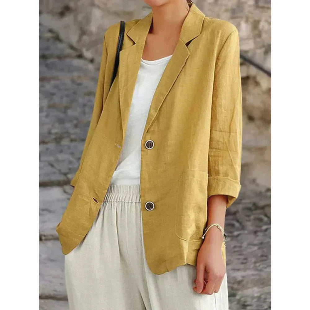 Leichter Blazer für Damen, Freizeitkleidung | Relaxed Fit 0