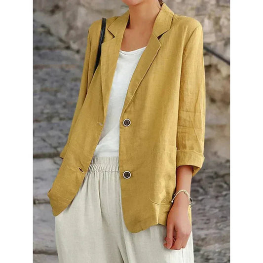 Leichter Blazer für Damen, Freizeitkleidung | Relaxed Fit 0