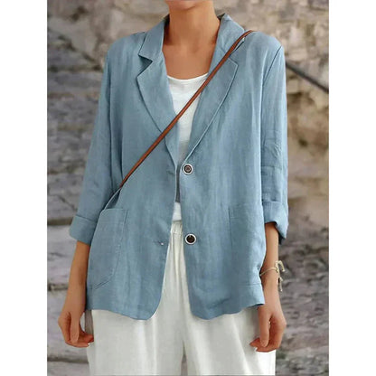Leichter Blazer für Damen, Freizeitkleidung | Relaxed Fit 1