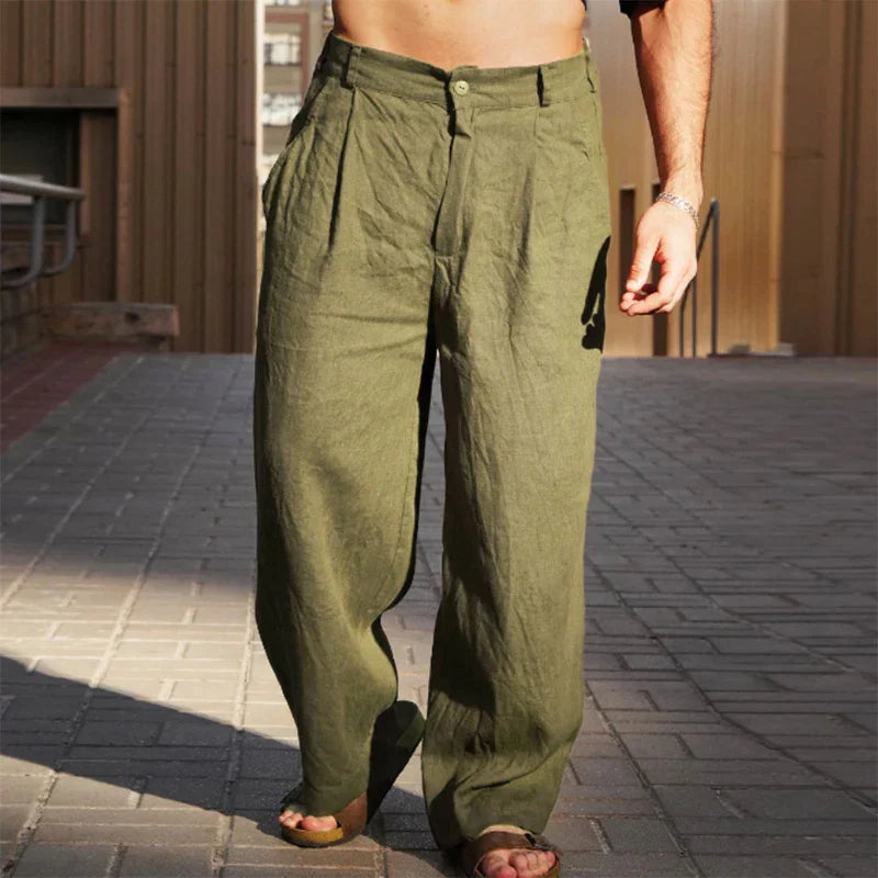 Liping – Weite Leinenhose 2