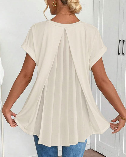 Liyanna – Patchwork T-Hemd Mit Kurzen Ärmeln 3