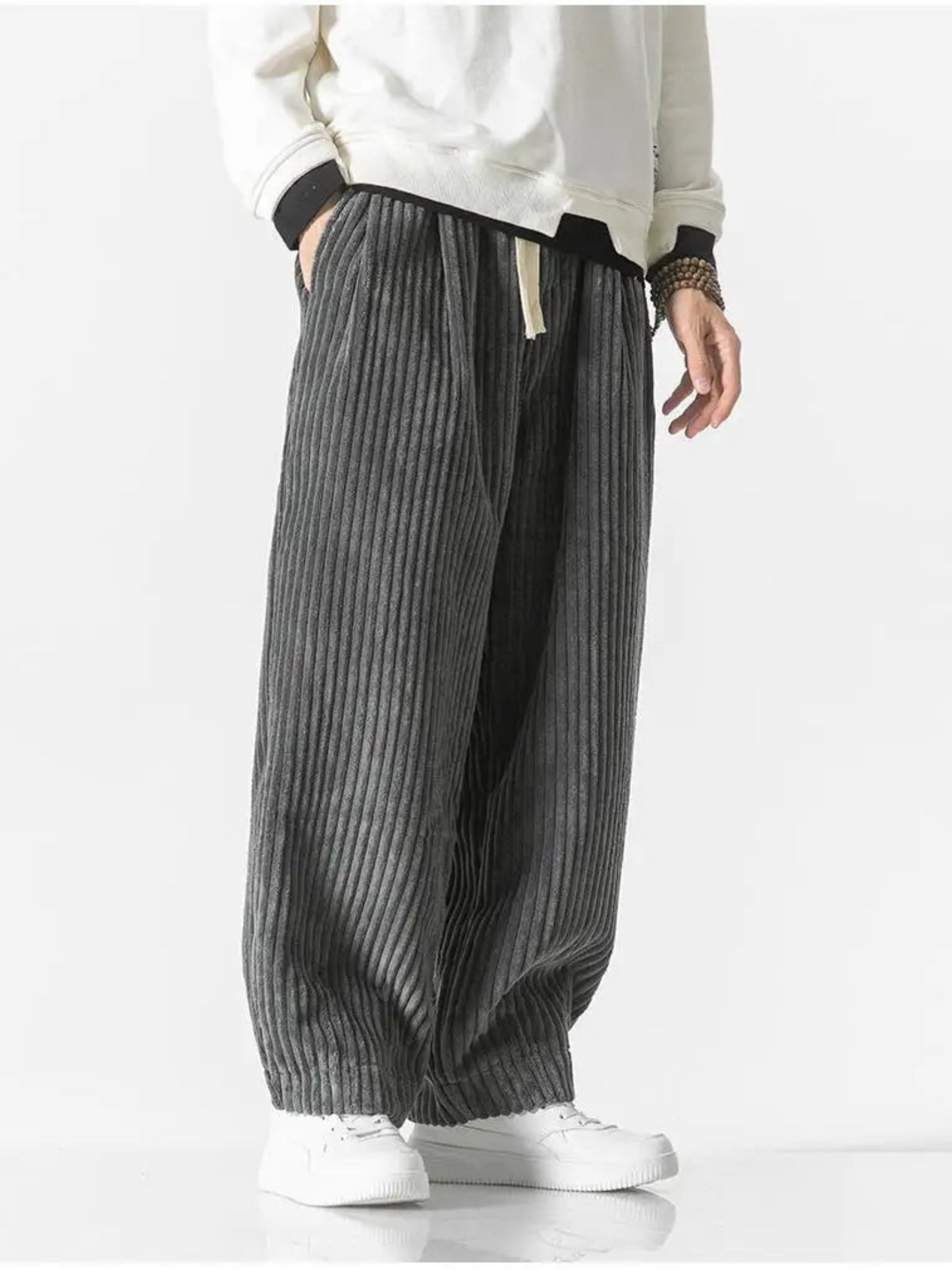Lockere, gerade geschnittene Hose für Herren | Relaxed Fit 2