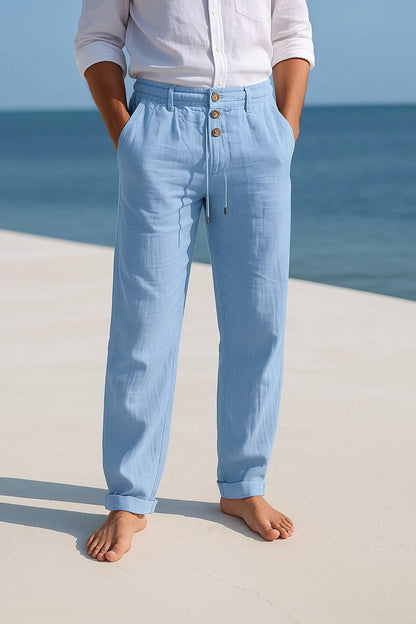 MATTEO | Luftige Leinen Sommerhose 6