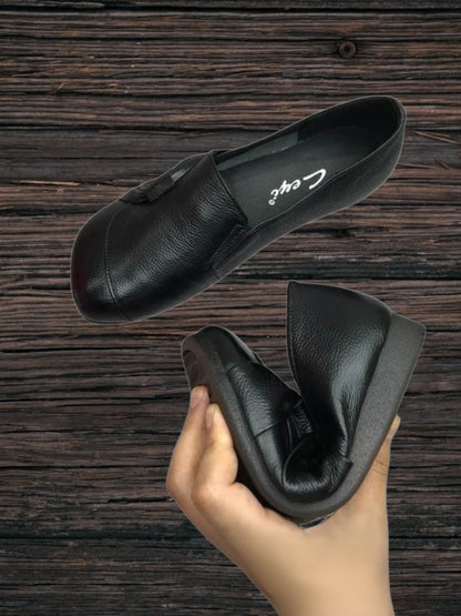 Maren | Orthopädische Schuhe Damen mit Ergonomischem Design und Gepolsterten Einlegesohlen | Schwarz 3