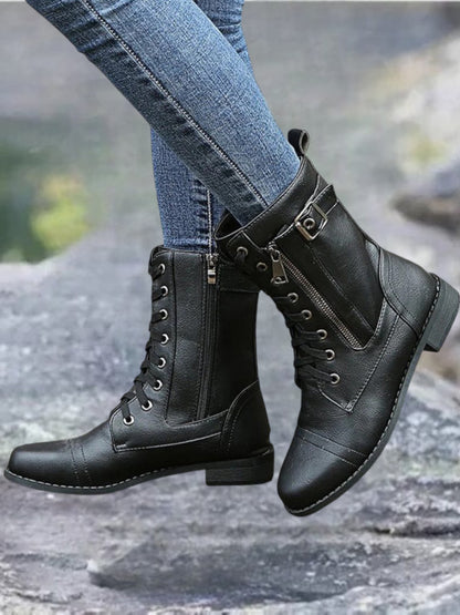 Marguerite | Orthopädische Damenstiefel, wasserdicht und rutschfest, für Komfort und Stil | Schwarz