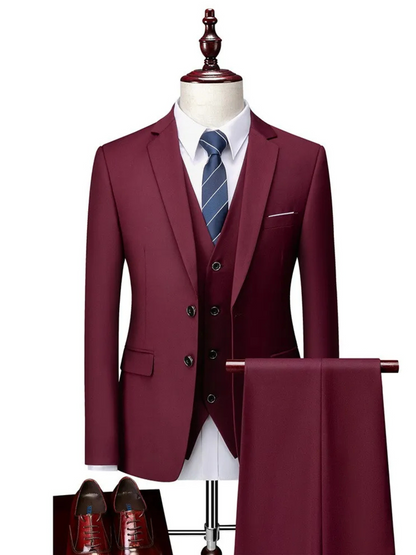 Maßgeschneiderter Anzug für Herren | 3-teiliges Design 10