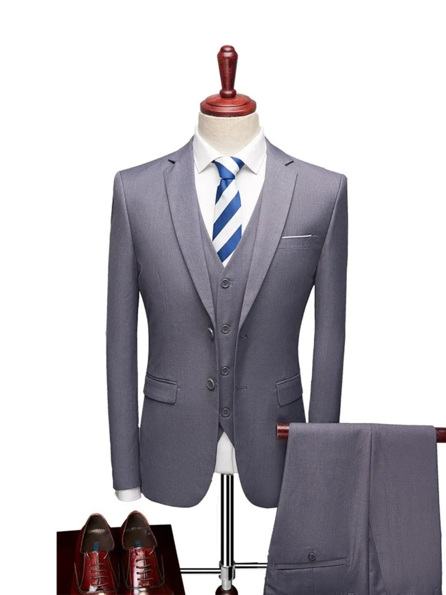 Maßgeschneiderter Anzug für Herren | 3-teiliges Design