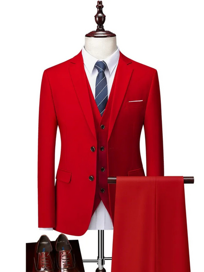 Maßgeschneiderter Anzug für Herren | 3-teiliges Design 8