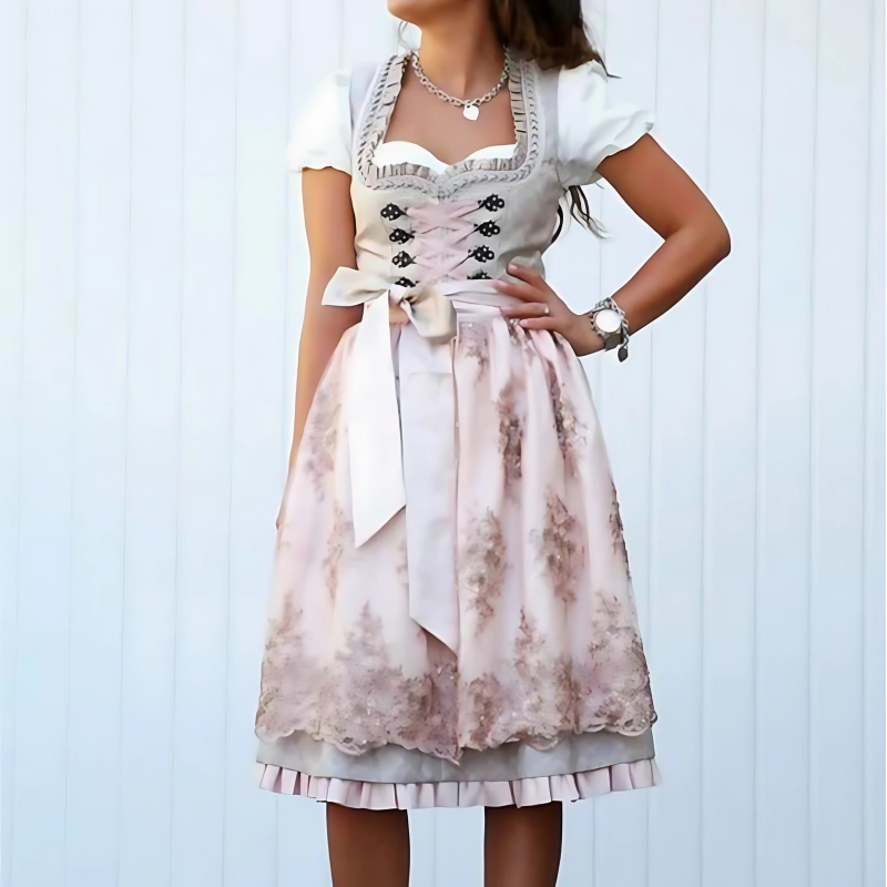 Midi-Dirndlkleid | Oktoberfest-Outfit 1