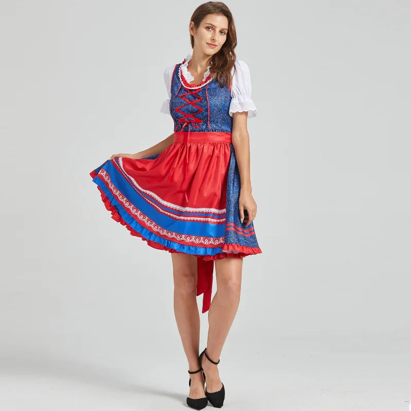 Midi Dirndlkleid | Festliche Midilänge | Oktoberfest 1