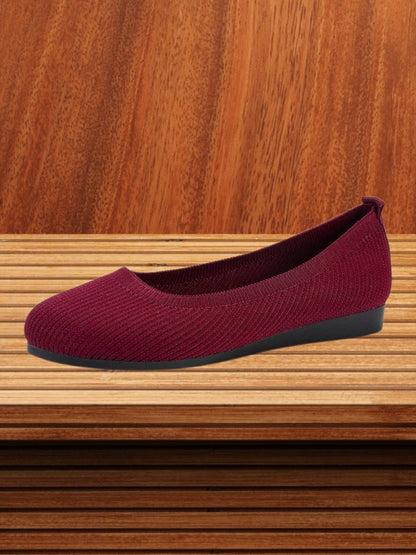 Mina| Atmungsaktive Rutschfeste Schuhe mit Orthopädischer Unterstützung und Elastischem Design | Rot