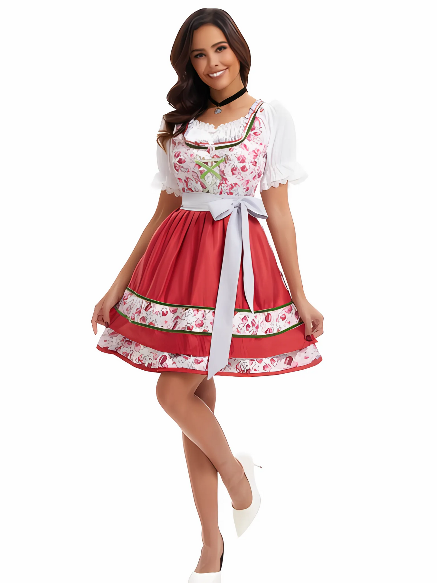 Mini Dirndlkleid | Figurbetonte Passform | Oktoberfest Outfit 3