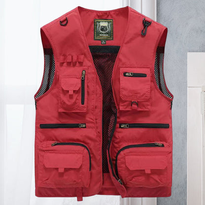 Multi Pocket Sommerweste 0