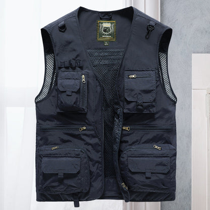 Multi Pocket Sommerweste 11
