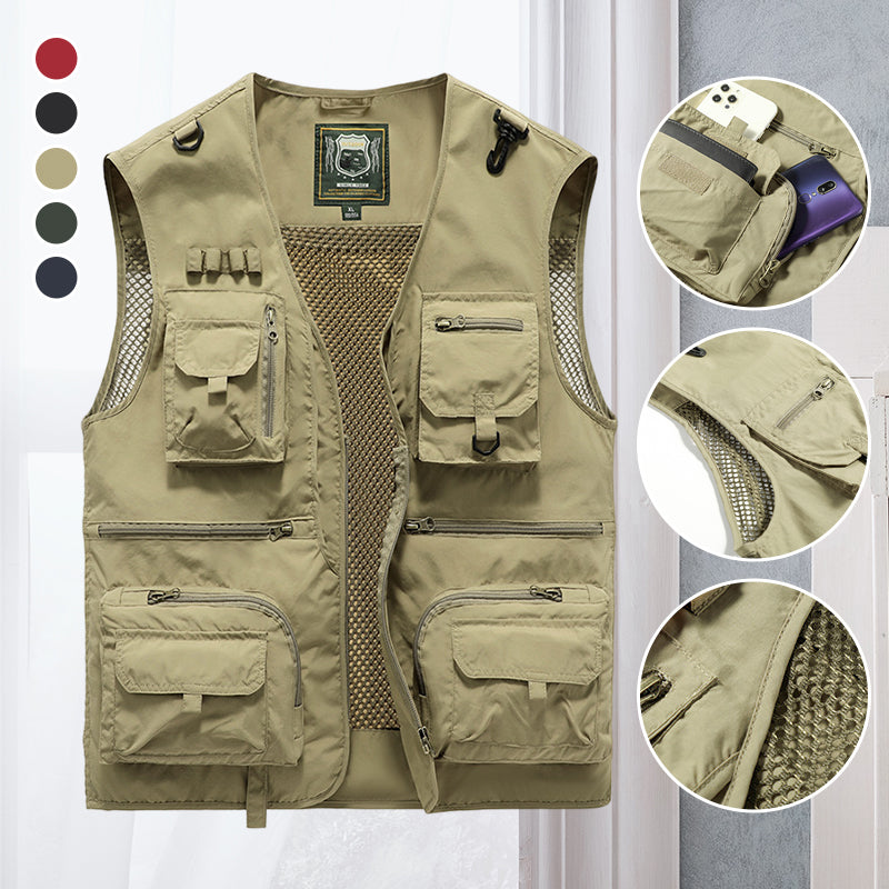 Multi Pocket Sommerweste 2