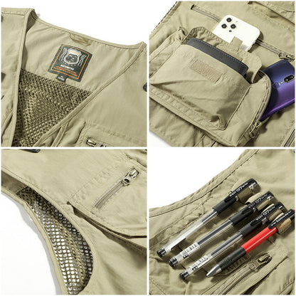 Multi Pocket Sommerweste 6