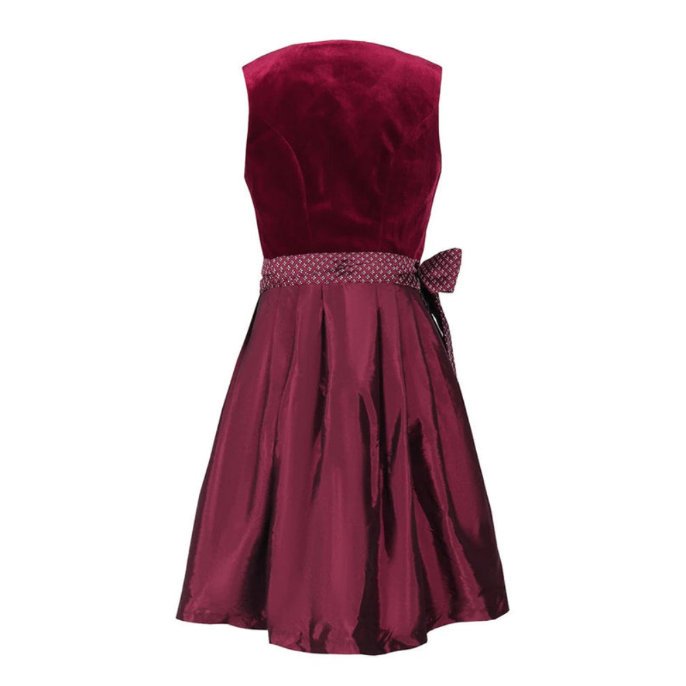 Oktoberfest Dirndlkleid | Ärmellos, Kontrastdesign 1