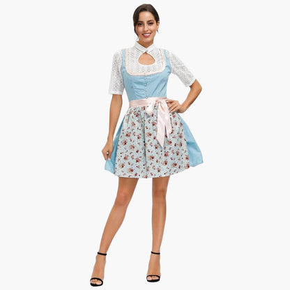 Oktoberfest Dirndlkleid mit Hakenverschluss | Quadratischer Ausschnitt 4