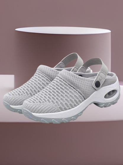 Orthopädische Luftkissenschuhe mit ergonomischem Design und stoßdämpfender Sohle für Frauen | Grau 2