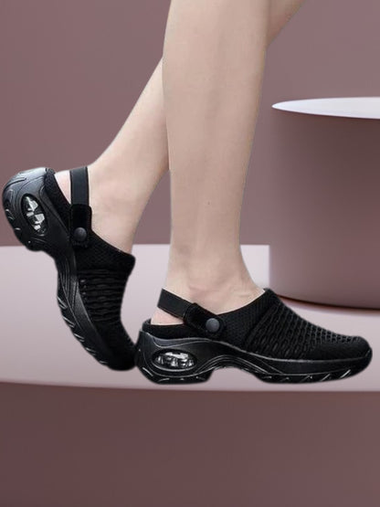 Orthopädische Luftkissenschuhe mit ergonomischem Design und stoßdämpfender Sohle für Frauen | Schwarz
