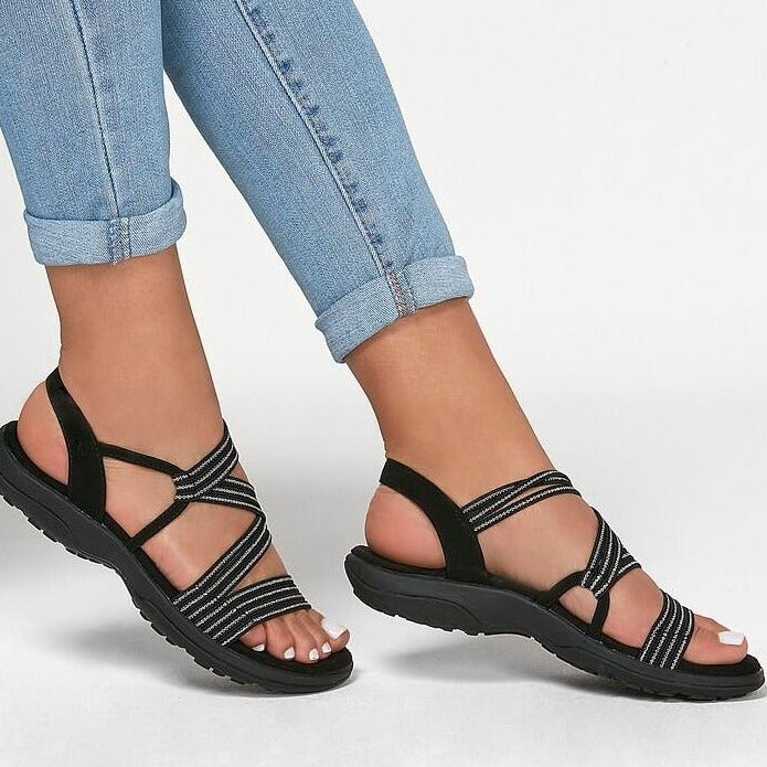 Orthopädische Damen Sandalen mit verstellbaren Riemen – Elvira 1
