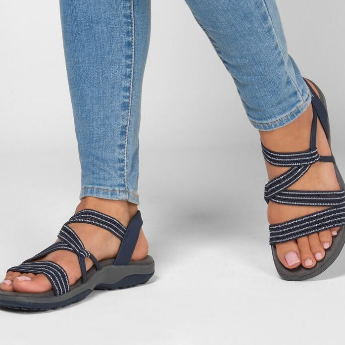 Orthopädische Damen Sandalen mit verstellbaren Riemen – Elvira 2