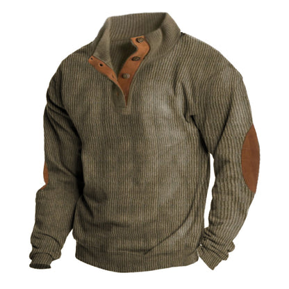 Outdoor-Pullover für Herren | Wetterbeständig, Strapazierfähig 3