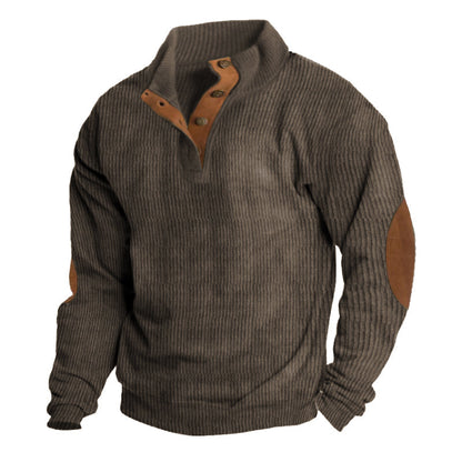 Outdoor-Pullover für Herren | Wetterbeständig, Strapazierfähig 4