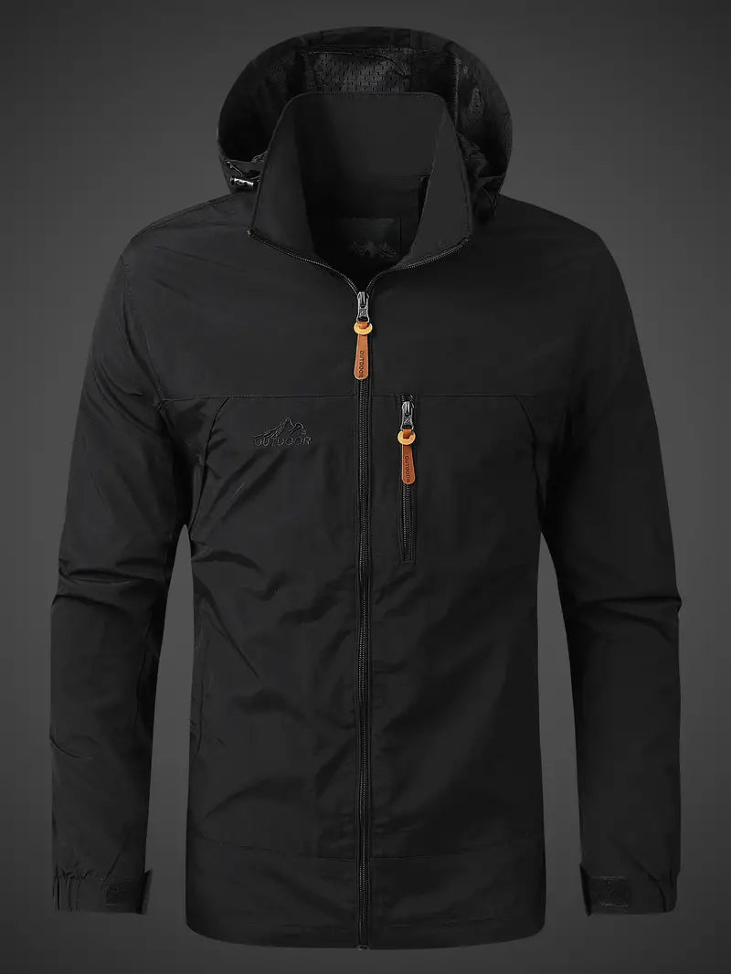 Outdoorjacke für Herren | Wasserabweisend, leicht 3