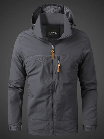 Outdoorjacke für Herren | Wasserabweisend, leicht 5