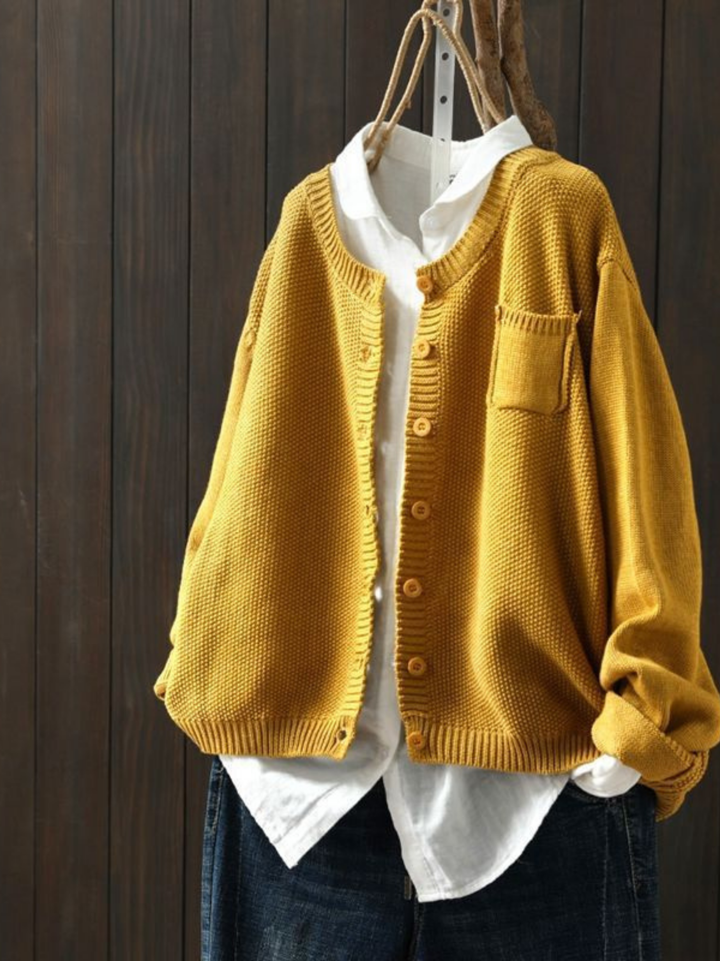 Oversize-Cardigan für Damen | Langarm 2