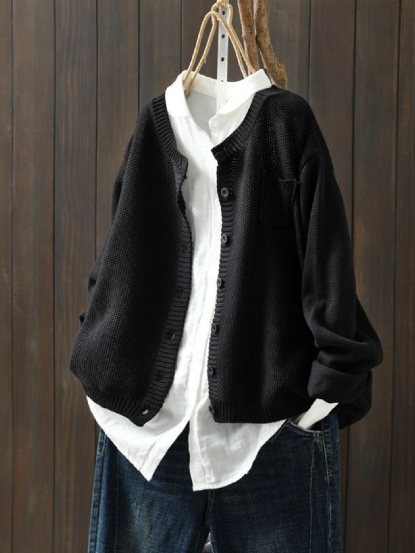Oversize-Cardigan für Damen | Langarm 4