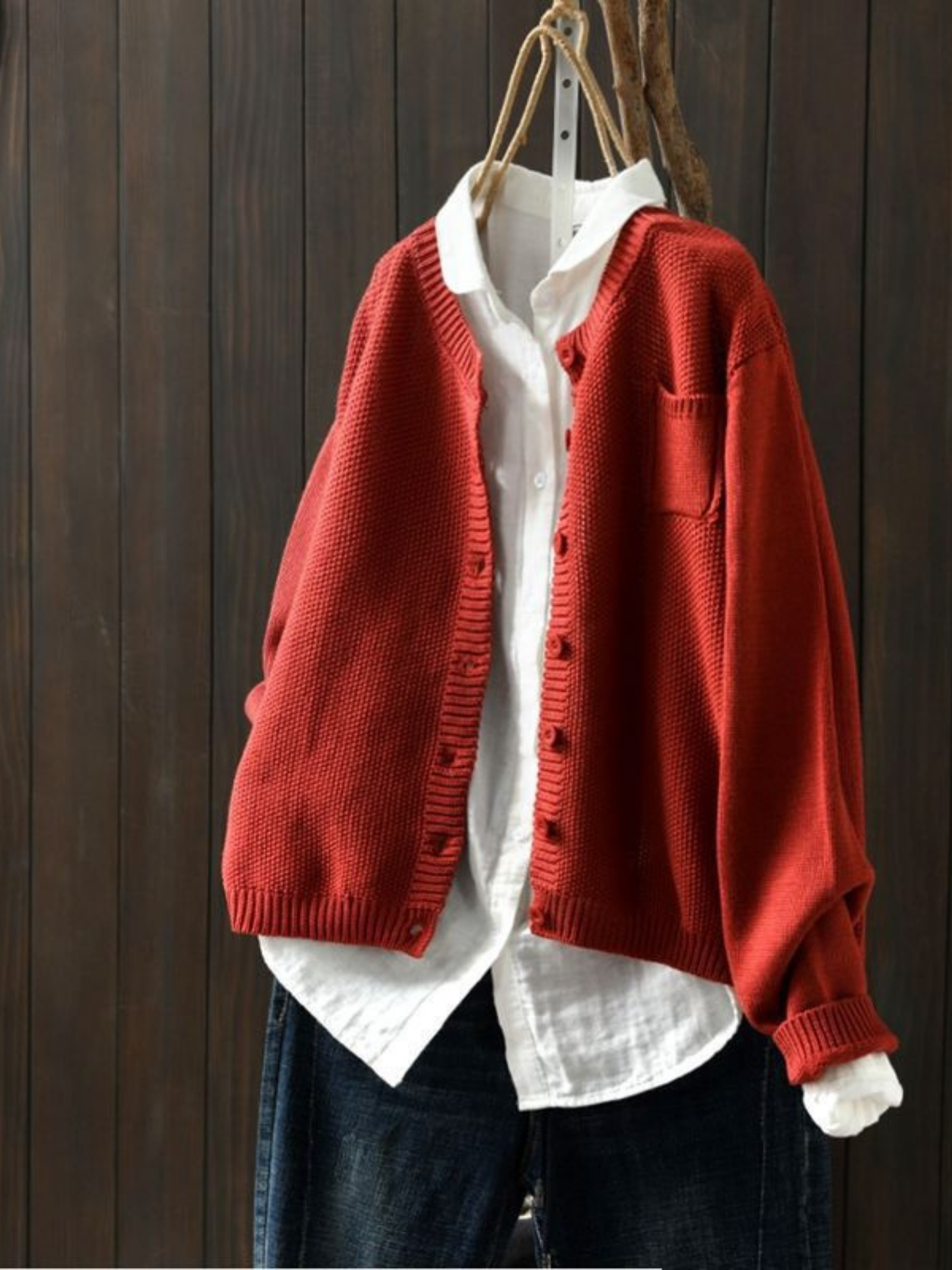 Oversize-Cardigan für Damen | Langarm 6