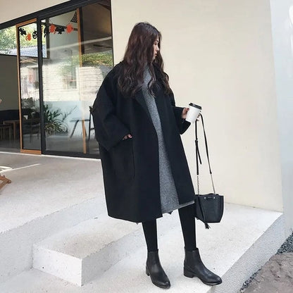 Oversize-Trenchcoat für Damen | Wollmischung 1