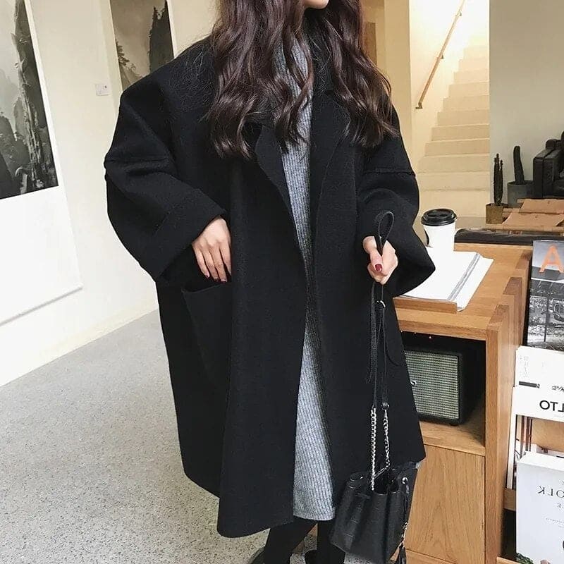 Oversize-Trenchcoat für Damen | Wollmischung 2