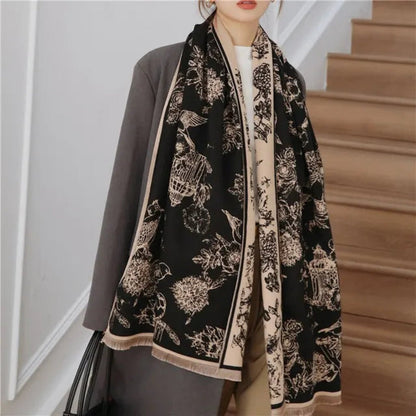 Pashmina-Schal für Damen | Elegantes Design 0