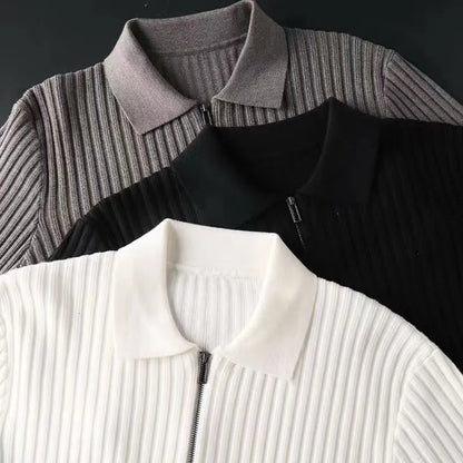 Polopullover für Herren, Reißverschluss | Winter 3