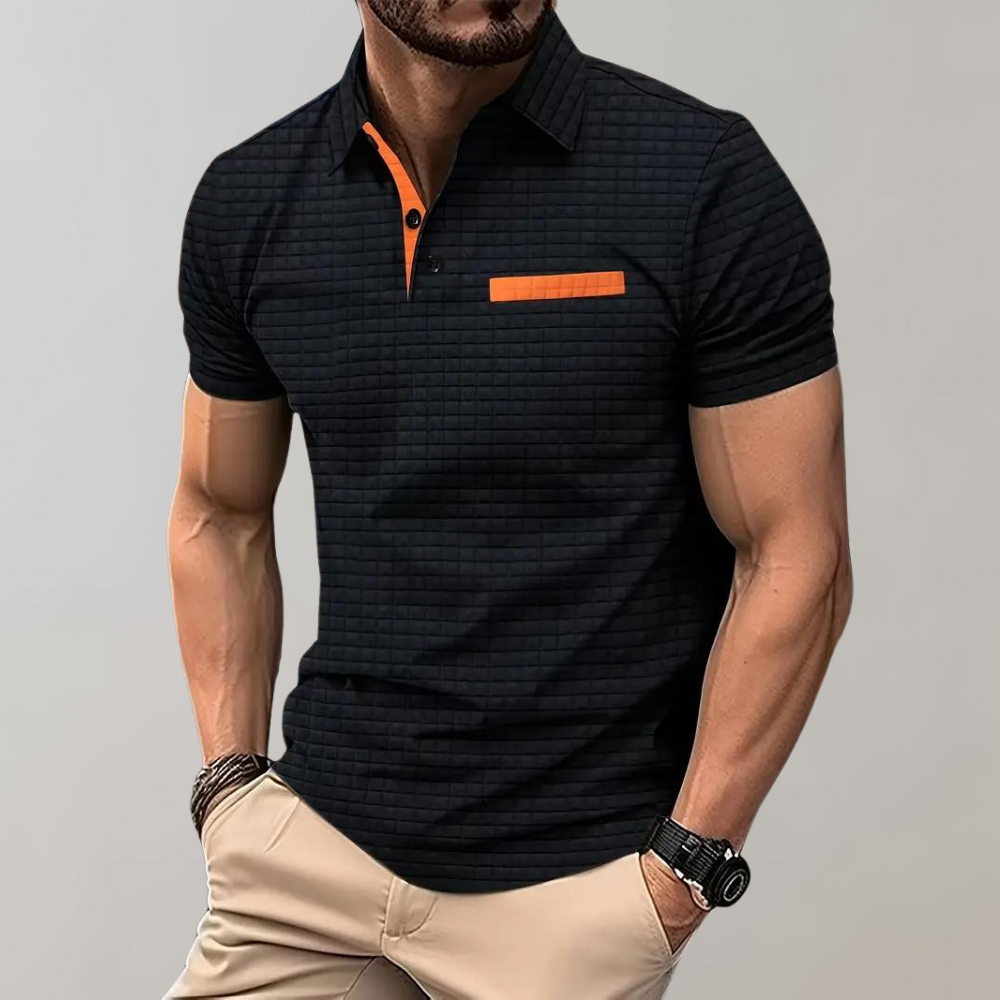Poloshirt für Herren | Normale Passform, klassisches Design | Lässig 3