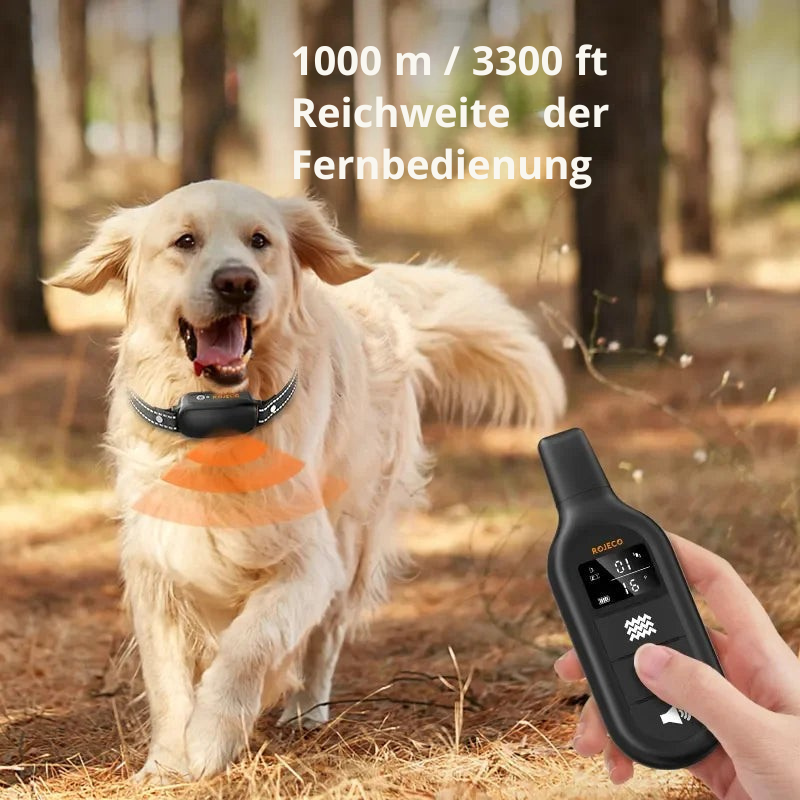 ProTrain – Wiederaufladbares, wasserdichtes Hundetrainingshalsband 6