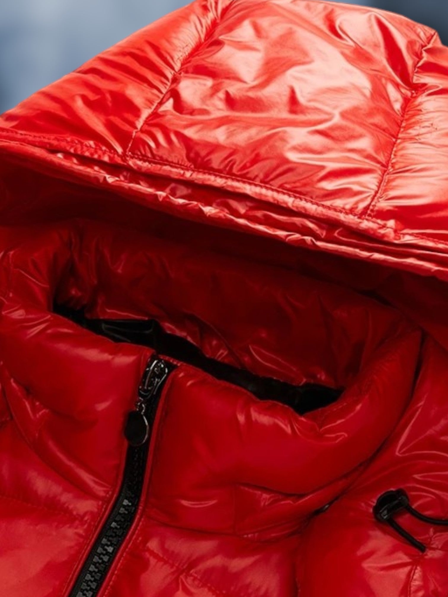 Pufferjacke mit Kapuze | Reißverschluss vorne 3